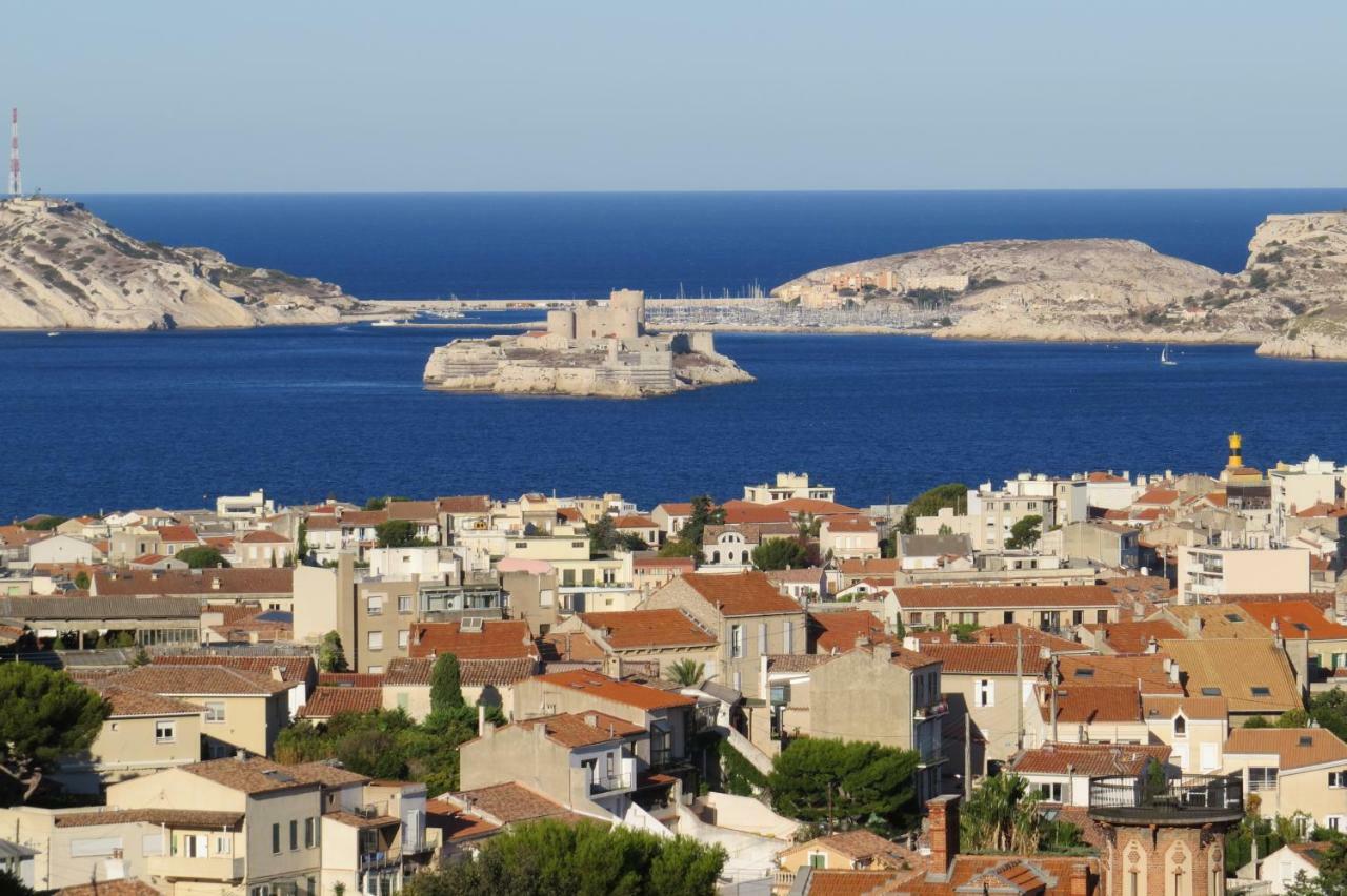 Studio Calme Et Tres Lumineux, Au Pied De Notre Dame De La Garde Marseille Eksteriør billede